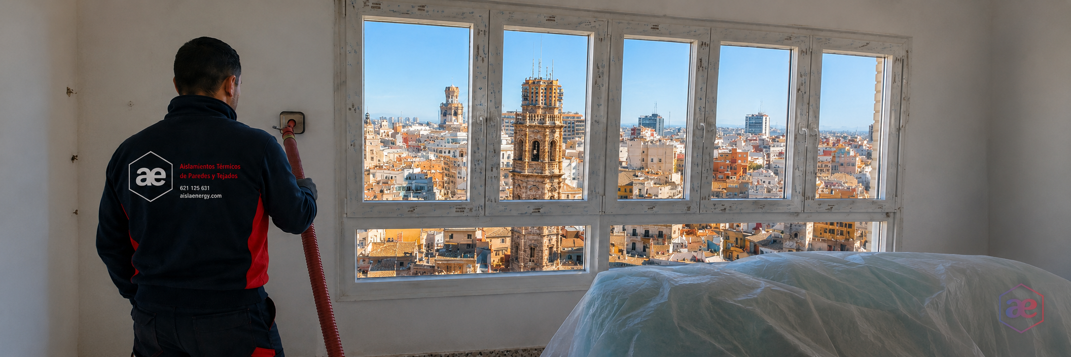 Insuflado de paredes en Valencia